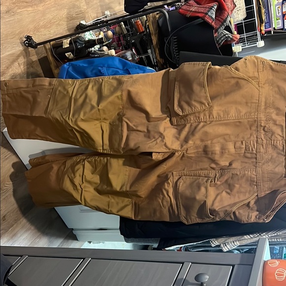 Dakota Brown Overalls - Picture 2 of 6